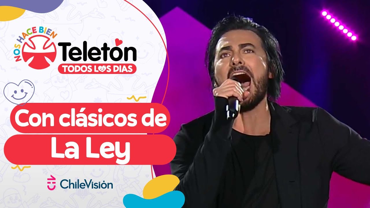 ¡CON CLÁSICOS DE LA LEY! Beto Cuevas rememoró sus éxitos en su paso por Teletón 2023