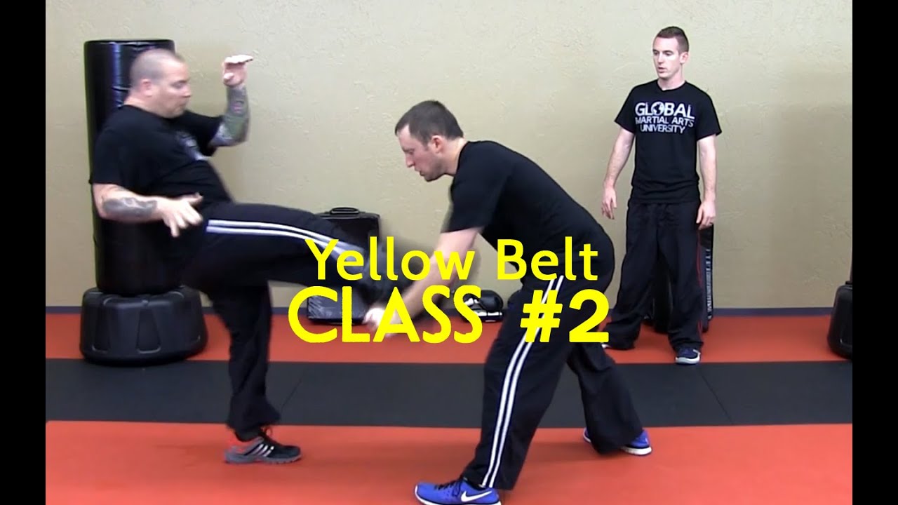 Beginner Krav Maga - Yellow Belt/Level 1 - Class #2 (Warm Up, Drills, Stretching)