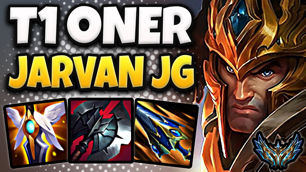 T1 Oner Jarvan IV vs Qiyana [ Jungle ] Korea Challenger 2278 LP | Patch 26.15