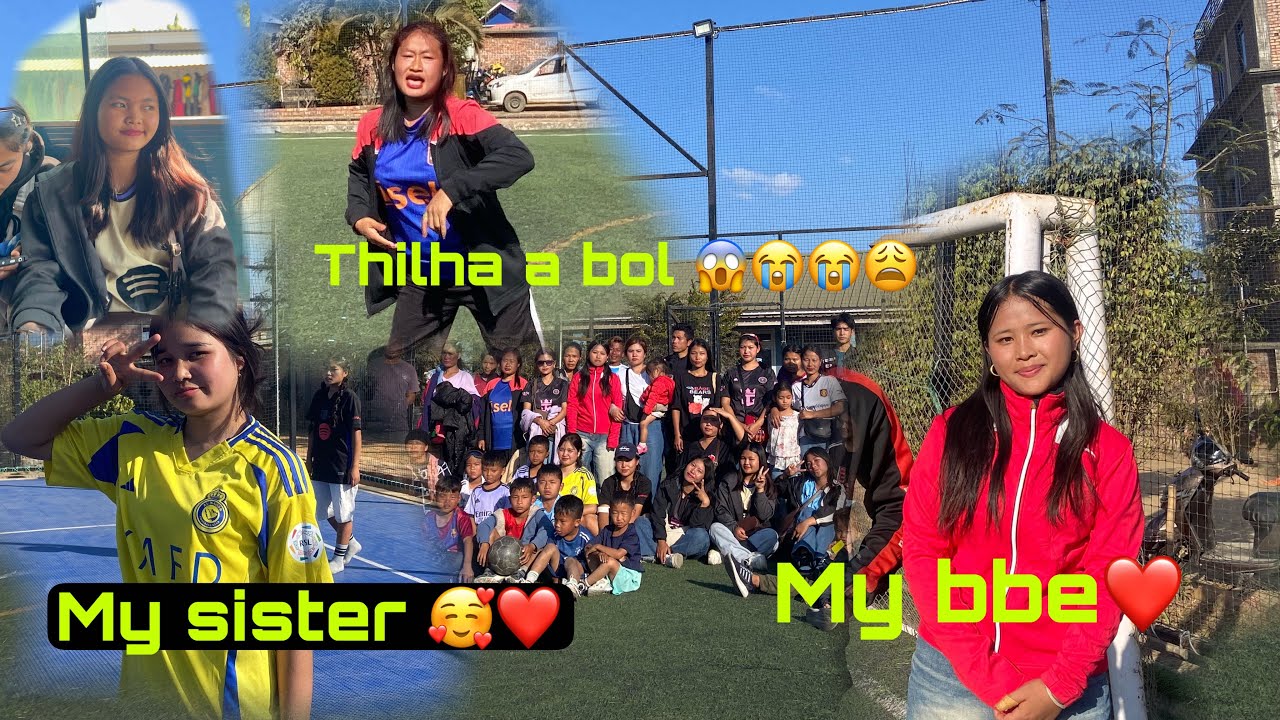 V SARONPHAI FOOTBALL &  VOLLEYBALL SPORTS  NUNGAH HOI THEI E ❤️🥰😱😱