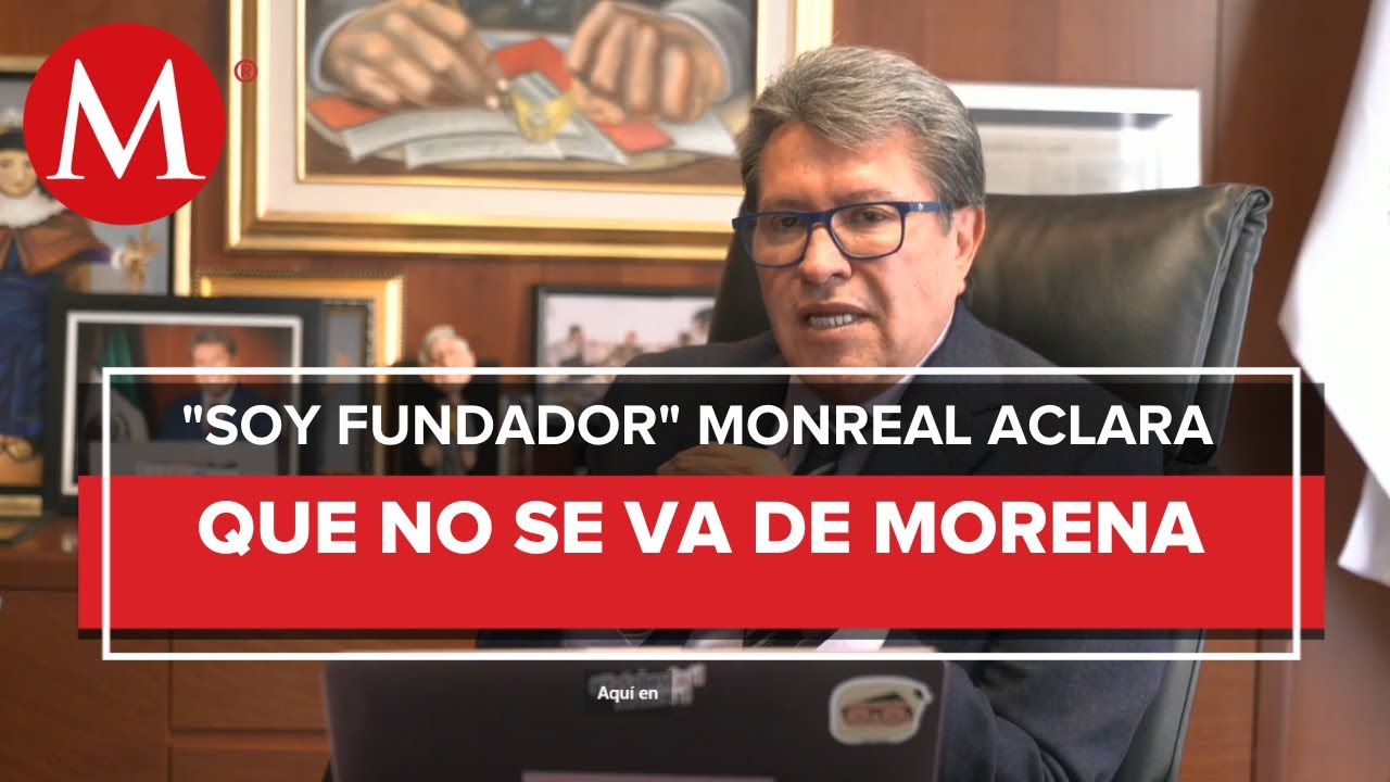 Ricardo Monreal habla sobre su futuro en Morena