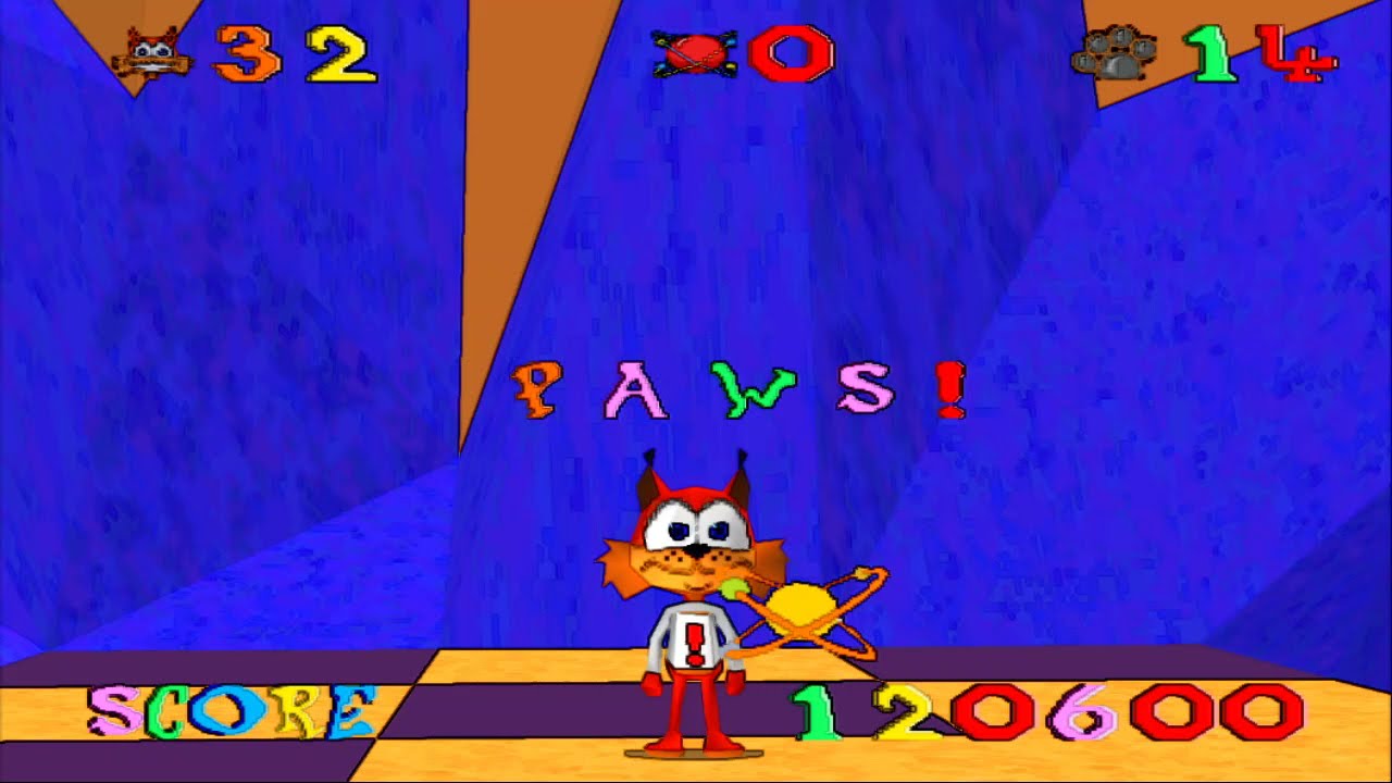 Bubsy 3D but it looks like a sketch - RoosterGamer420