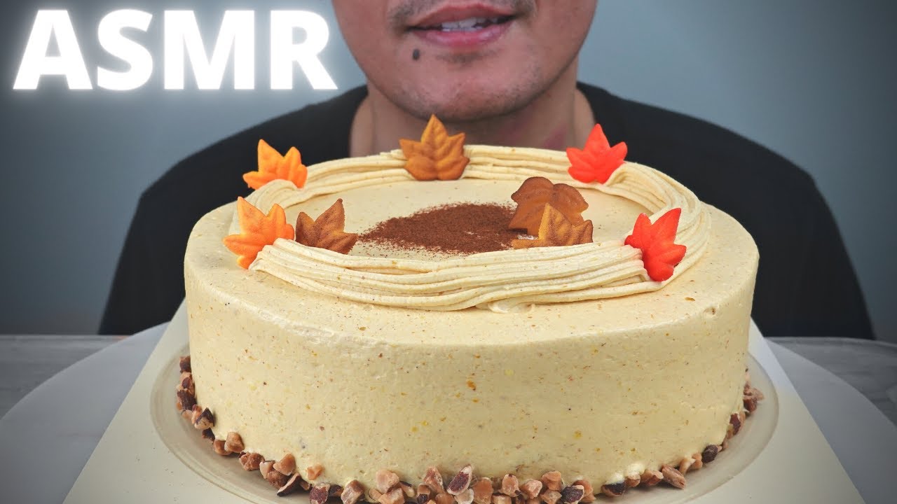 ASMR | Tous Les Jours ~ Pumpkin Spice Buttercream Mocha Cake | The Hangry Mole