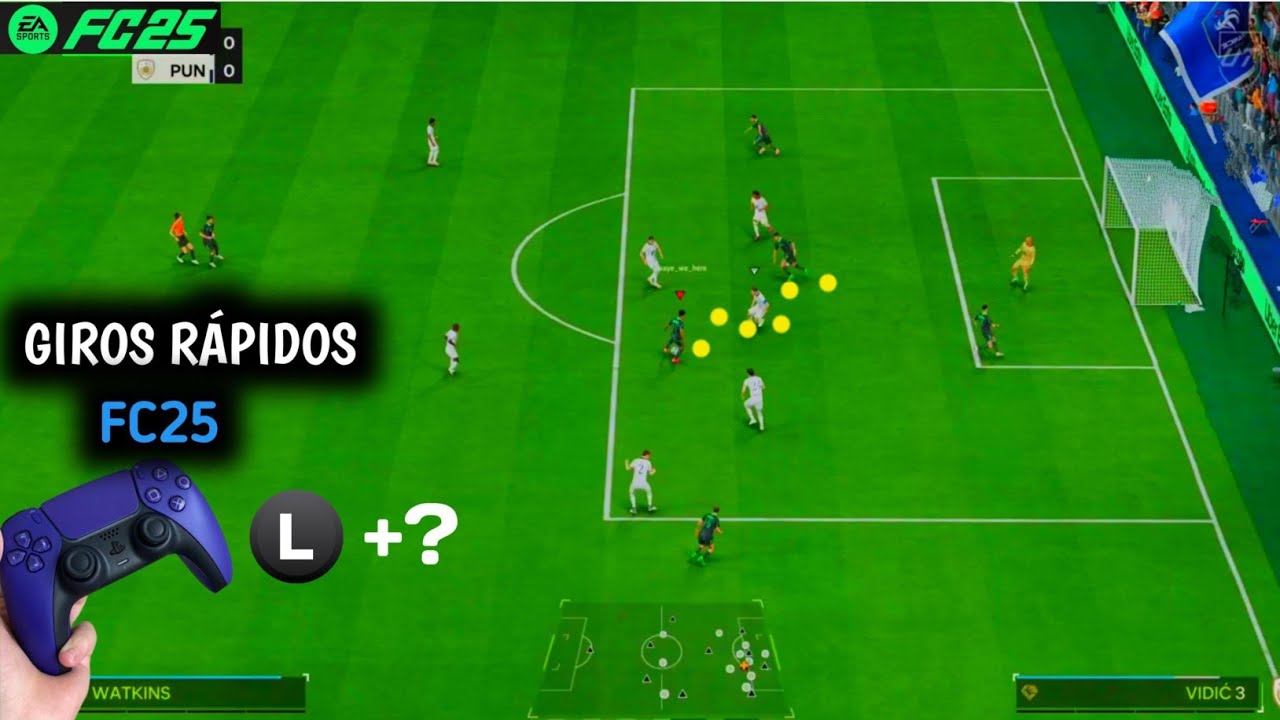Esta técnica para cambiar de dirección rápidamente puede ayudarte a mejorar tu regate en fc25