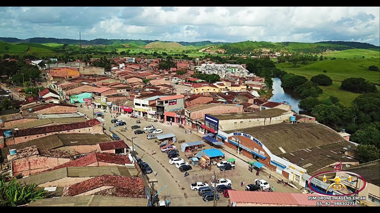 Matriz do Camaragibe - Alagoas Brasil - Visto de cima em 4K - Dji Mavic Pro