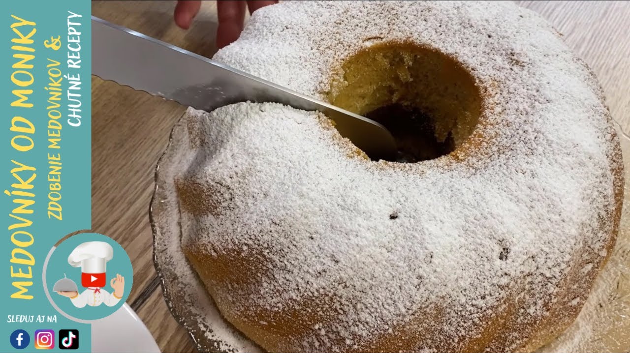 Recept na bábovku s vlašskými orechmi - nadýchaná chutná bábovka od babičky / Homemade Bundt Cake
