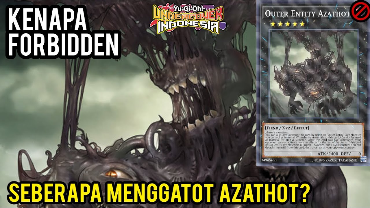 Kenapa Outer Entity Azathot Masuk Forbidden di Yu-Gi-Oh!?