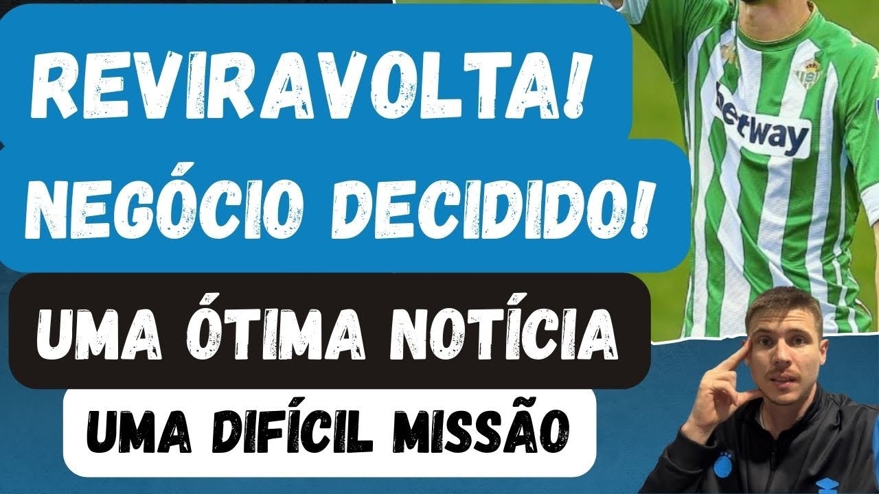 🚨NEGÓCIO SENDO FINALIZADO! DECISÃO TOMADA COM SURPRESA E REVIRAVOLTA | UMA ÓTIMA NOTÍCIA NO GRÊMIO!
