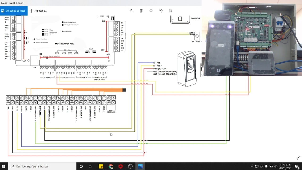 Tip Técnico- DSK1T331W DS K2604 conexión por RS485 y configuración