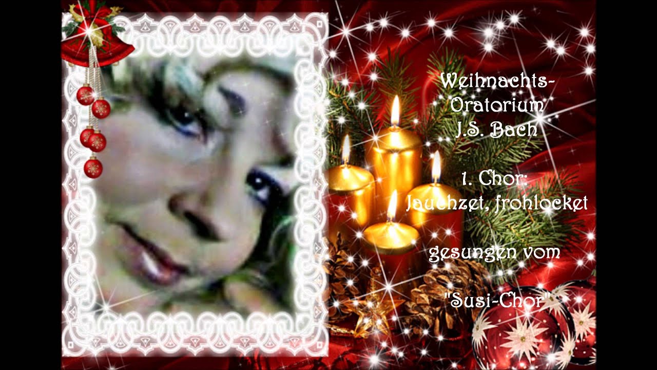 Weihnachtsoratorium J.S.Bach Jauchzet, Frohlocket (me singing as Susi-Choir)