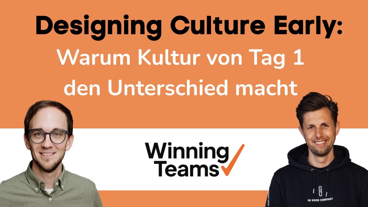 Markus Müller (Flinn.ai) Pt. 1 Designing Culture Early: Warum Kultur von Tag 1 den Unterschied macht