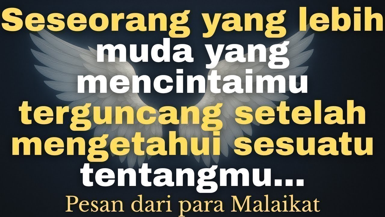 Seseorang yang lebih muda yang mencintaimu terguncang setelah mengetahui sesuatu tentangmu...