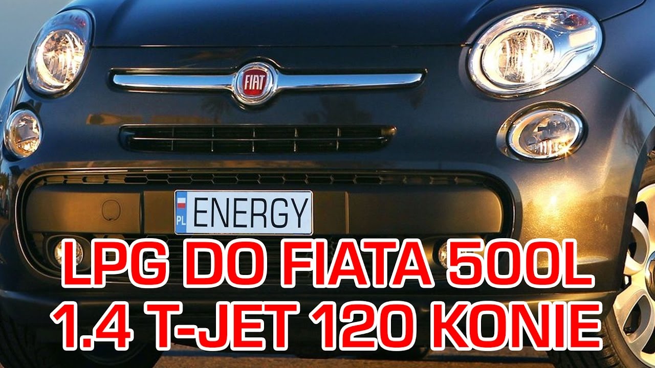 Montaż LPG Fiat 500L z 1.4 T-Jet 120KM w Energy Gaz Polska na gaz Tartarini z gwarancją!
