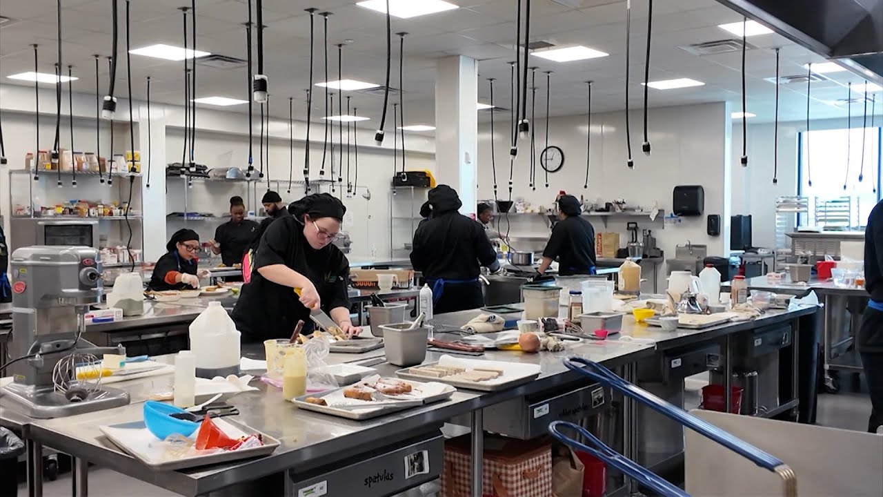 We're Checking Out some RAPA Scrapple Creations from Culinary Students at the Food Bank of Delaware