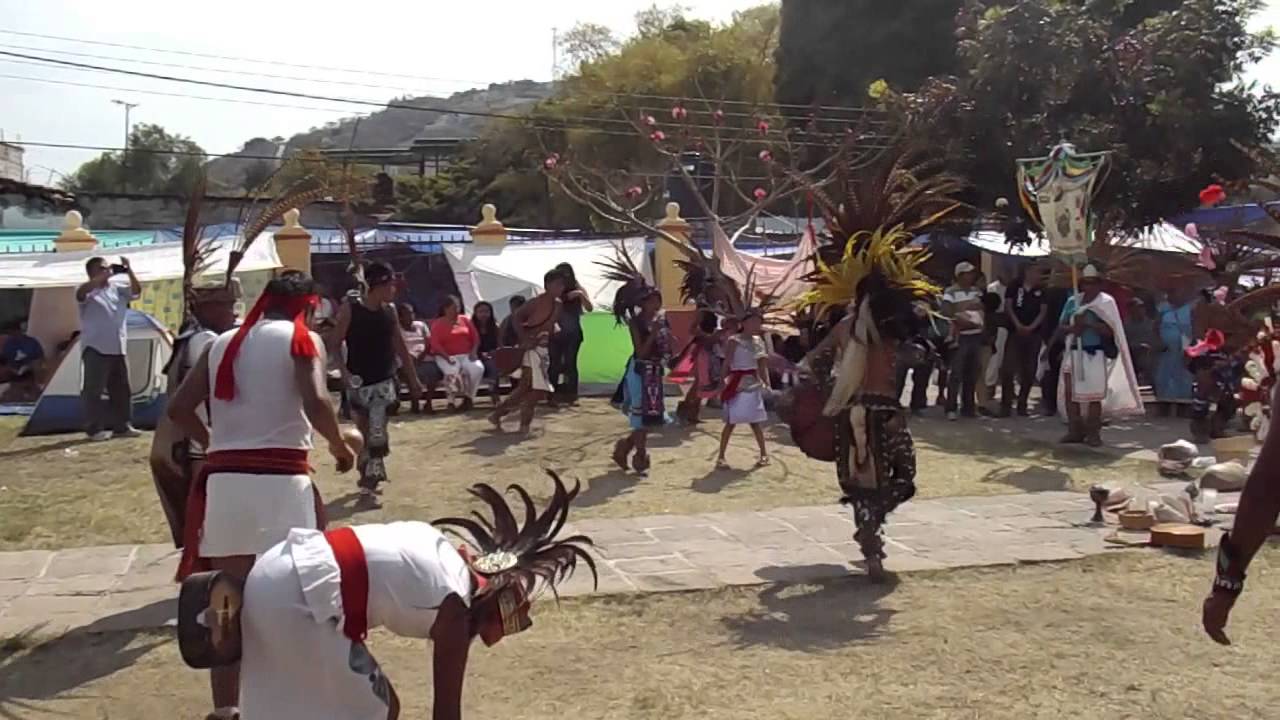 DANZAS PREHISPANICAS EN FERIA TEPALCINGO  2016