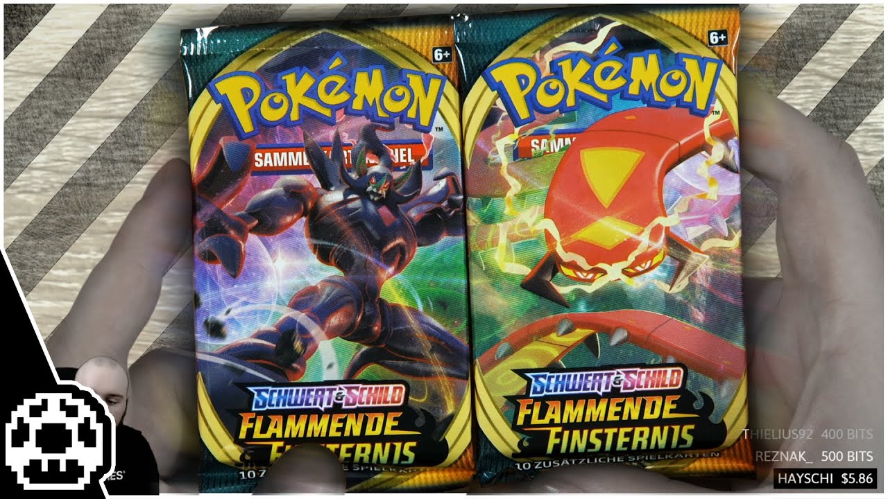 Mogi packt für (über) eine Stunde Pokemon Karten aus