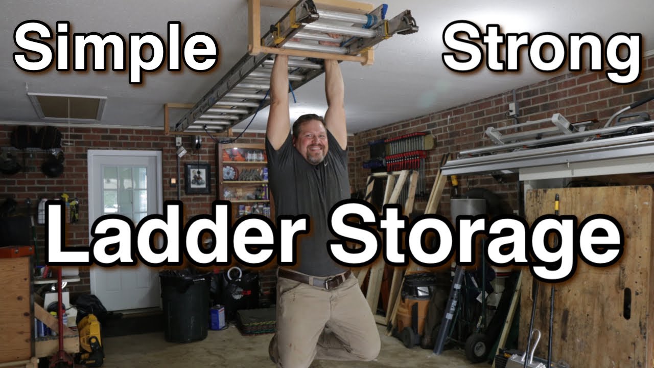How to Store Your Extension Ladder