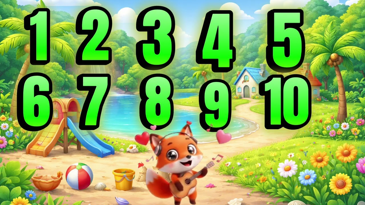 Fun ABC and Numbers Song 🌟