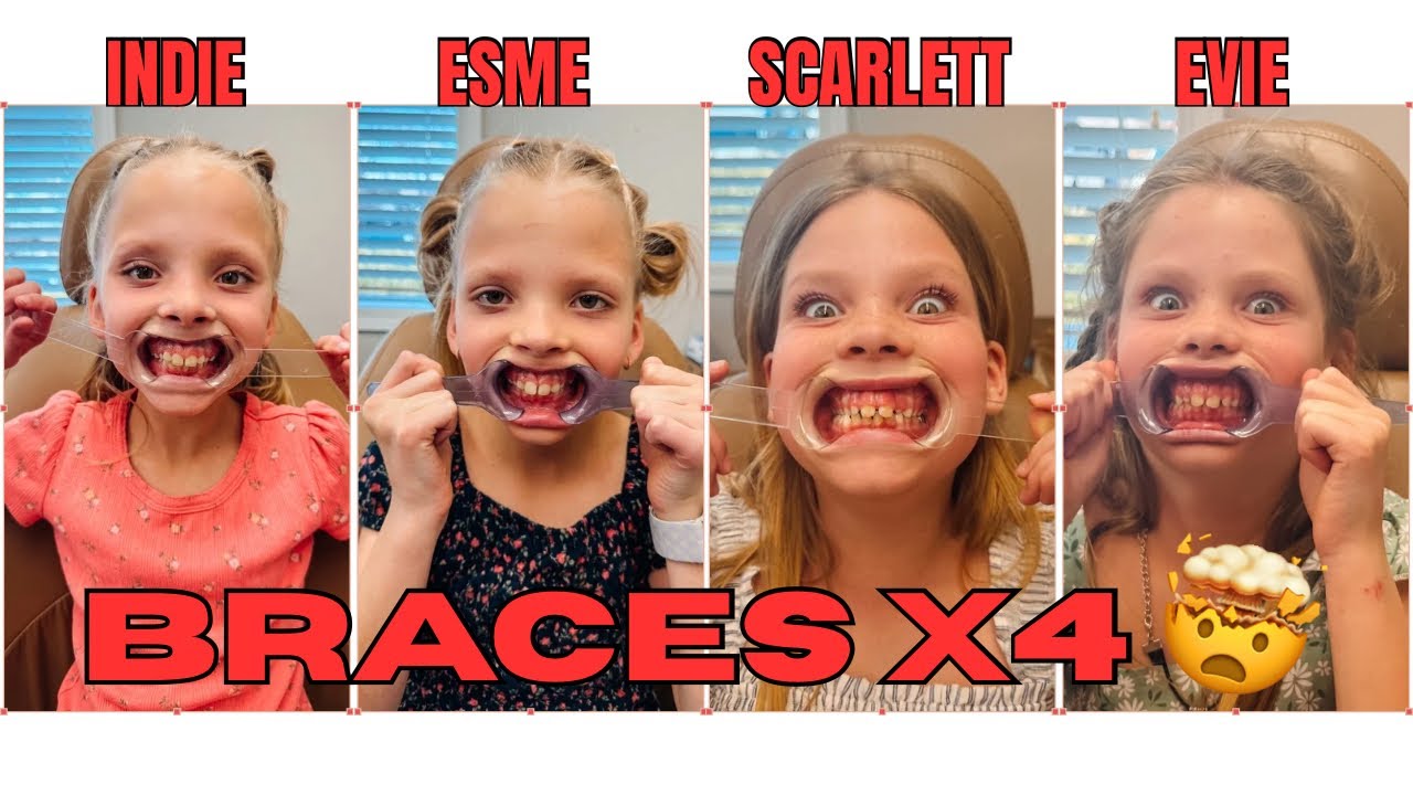 Quadruplets Getting Braces | We Are Officially Bankrupt