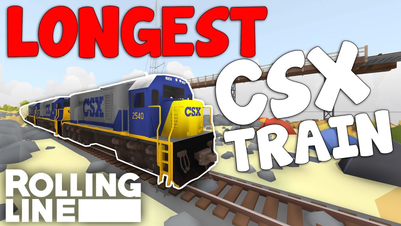 LONGEST CSX MODEL TRAIN  -  Toy Train Simulator  Rolling Line VR  -  Gameplay