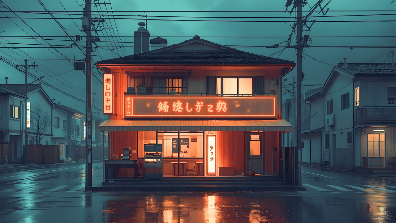 “The Rain Keeps Falling, You Keep Going” 🌧️✨ | Motivational Lofi