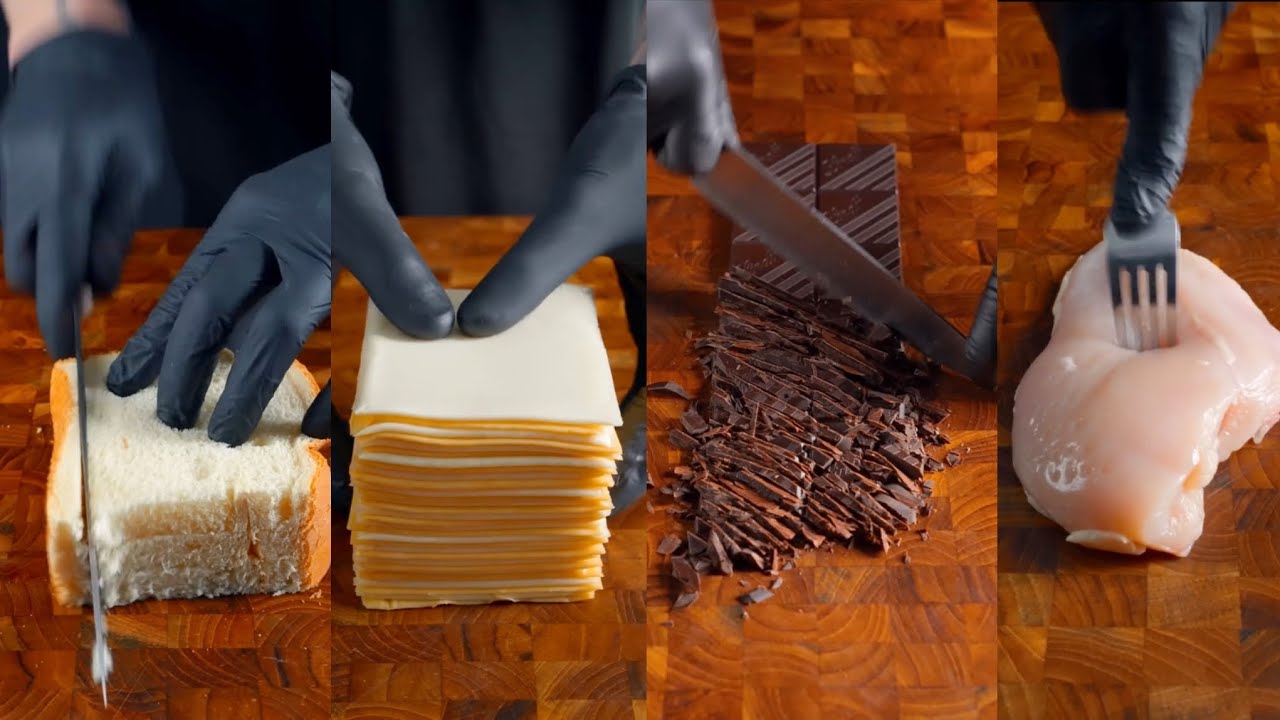 Best of Satisfying Foods Cutting Sounds | Long ASMR Stress Relief Video