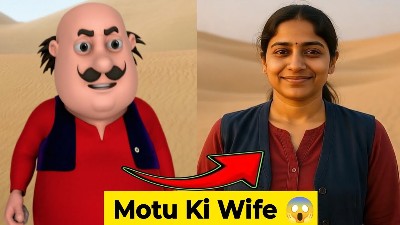 Motu Patlu Characters In Real Life 😱 | Inspired by Cosmos-Maya's Motu Patlu | Fan-Made Skit ForFans
