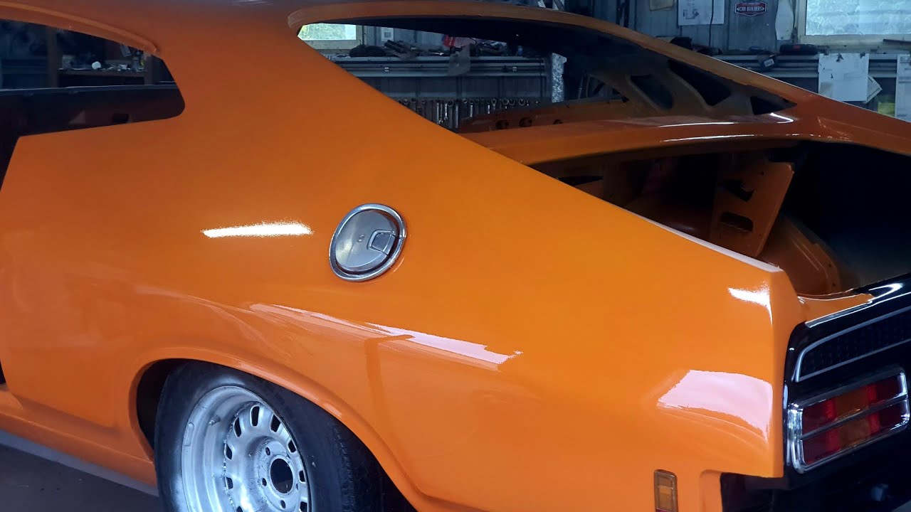 Реставрация Ford Falcon XB GS coupe — первая попытка нанесения поливного покрытия Epd 59