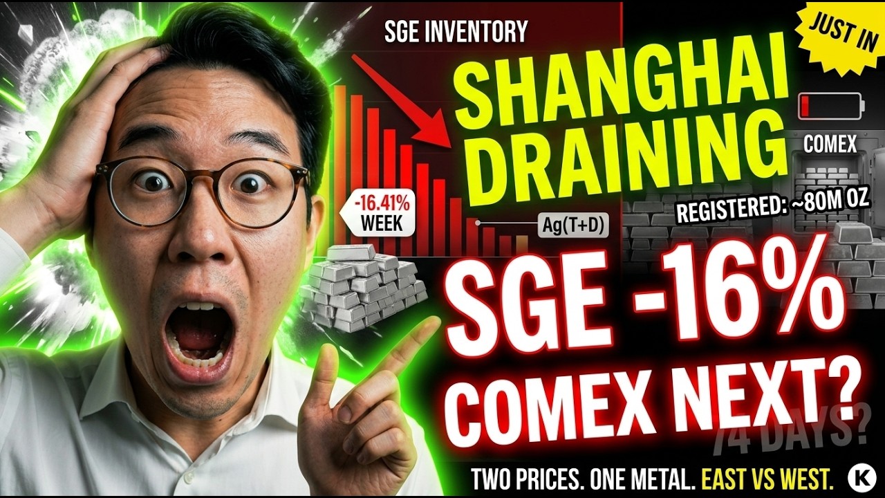 URGENT: SILVER WARNING &mdash; SGE -16% & &ldquo;SHANGHAI DRAINING&rdquo;&hellip; IS COMEX NEXT?