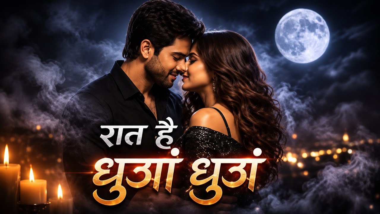 रात है धुआँ धुआँ | Romantic Love Song | Moonlight Romance | New Hindi Song 2026