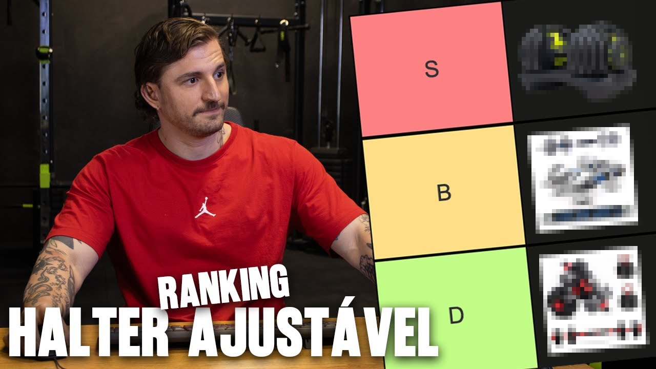 Ranking HALTERES AJUSTÁVEIS e MONTÁVEIS (Tierlist)