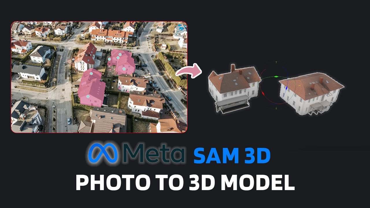 AI SAM 3D от Meta: превратите любую фотографию в 3D-модель