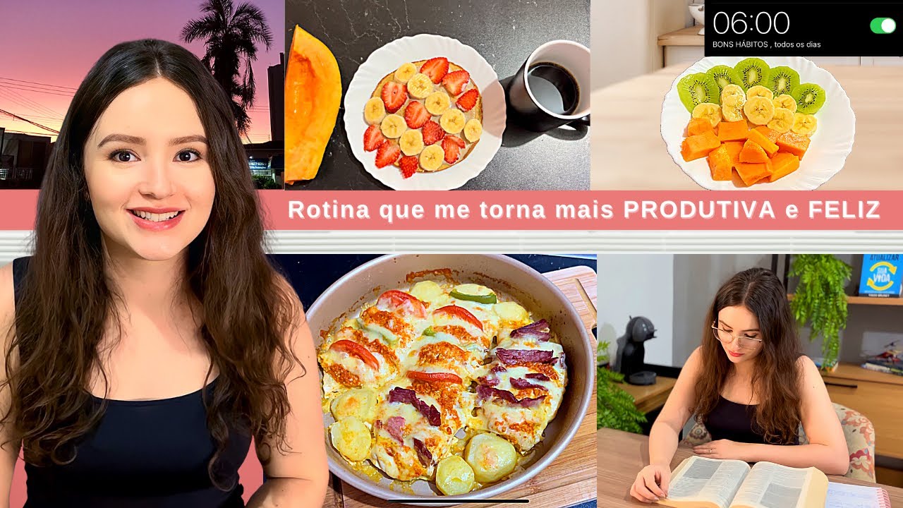 COMO TER UMA ROTINA PRODUTIVA E SAUDÁVEL!