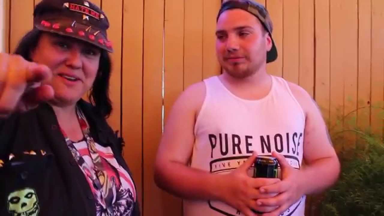 Jake Mcelfresh of Front Porch Step Interview with Music Junkie Press at Warped Tour 2014