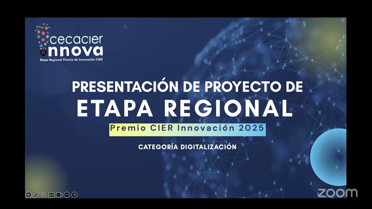 Premio CIER de Innovación 2025 - Etapa Regional: Digitalización II