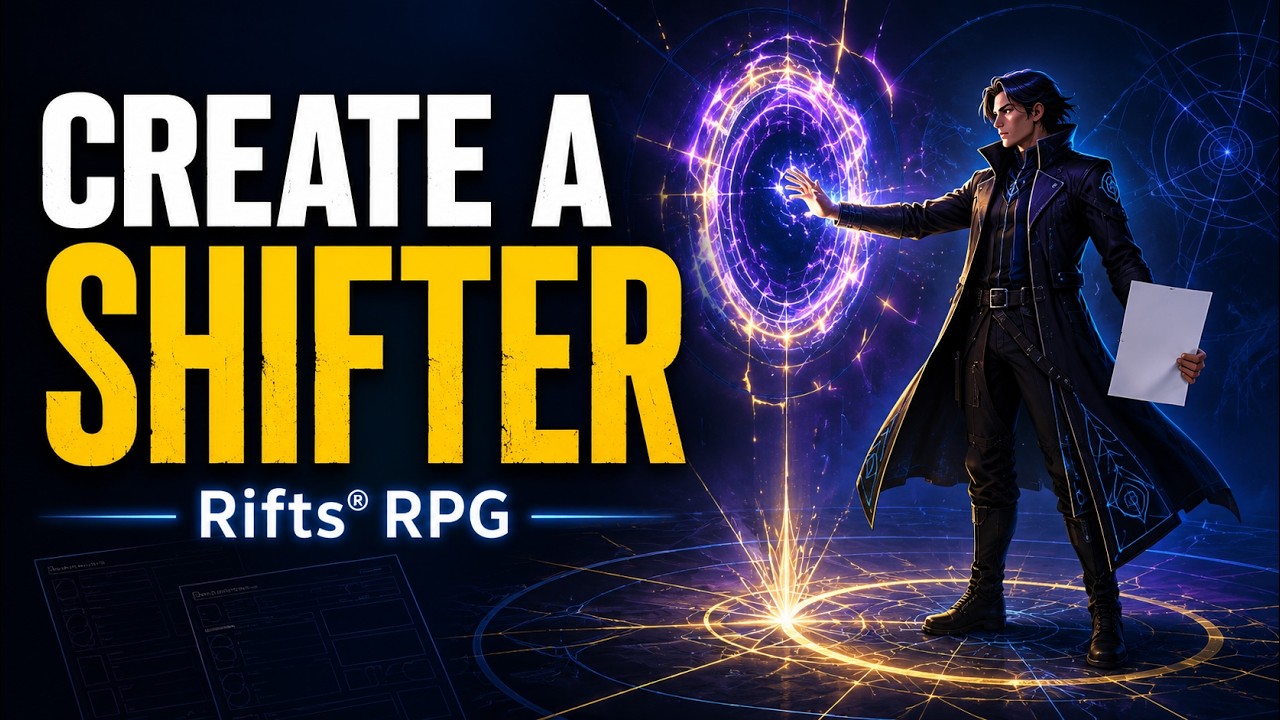 Rifts RPG — Готовы создать мощного персонажа Оборотня OCC? Начните здесь!