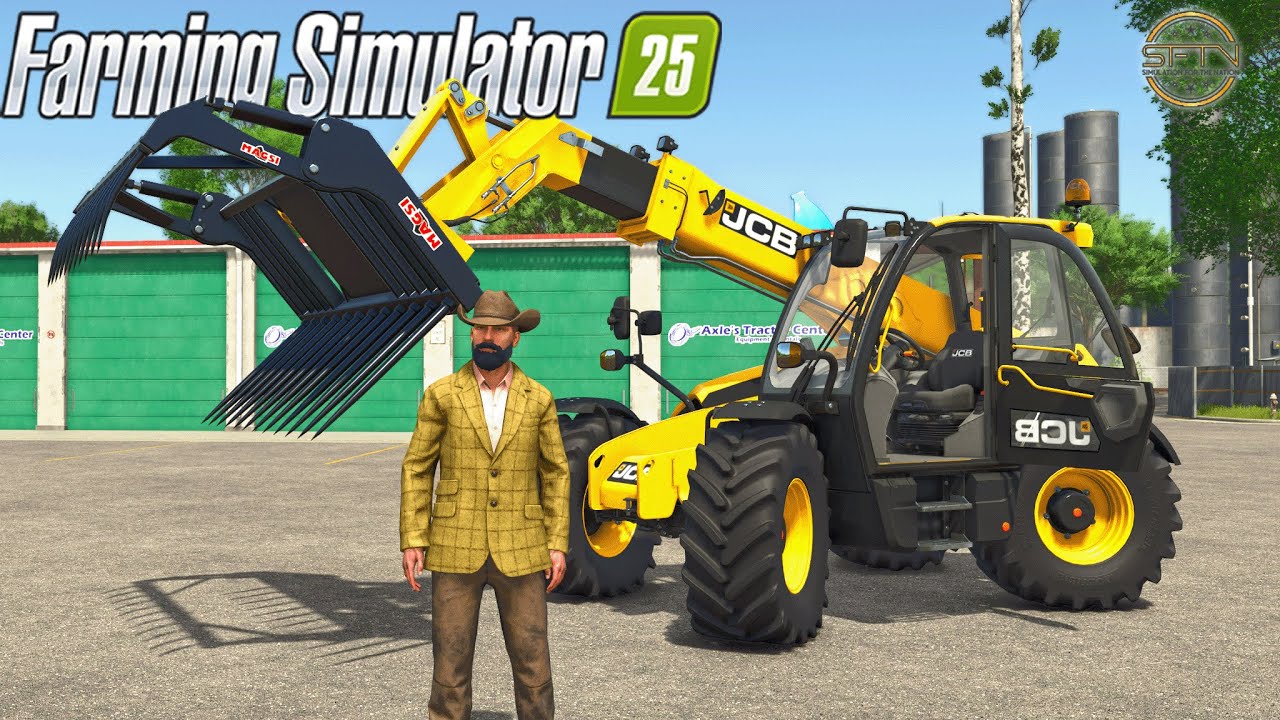 Farming Simulator 25: JCB 542-70 Review 🚜 | Why was this not in game from the beginning?