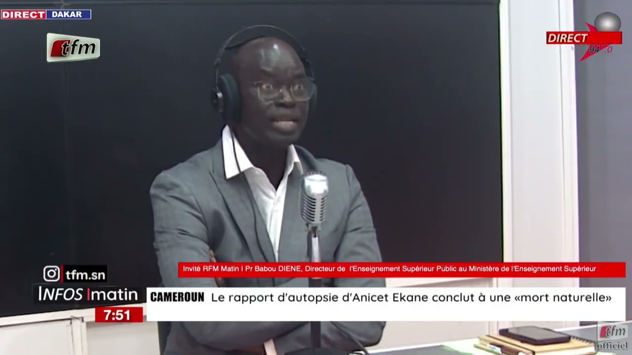 l'invite de rfm matin | Pr Babou DIENE, Directeur de l'enseignement supérieur - 26  février 2026