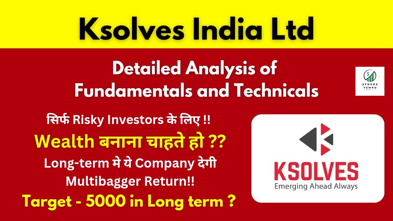 Ksolves Share Fundamental Analysis in Detail || Ksolves Share Latest News