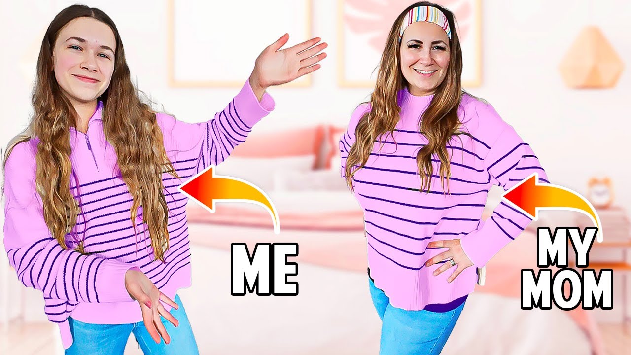 МОЯ МАМА ПРЕВРАТИЛАСЬ В МЕНЯ!! *СМЕШНО