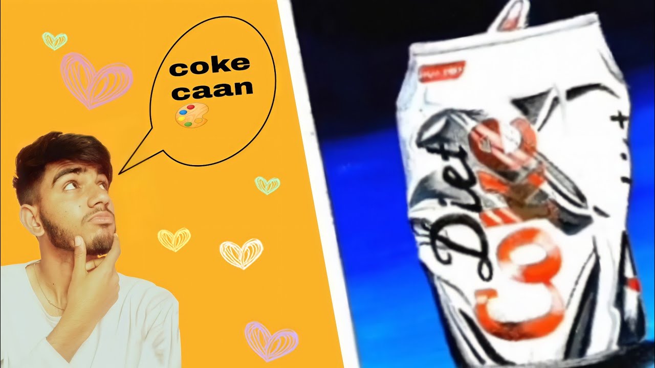cokecola caan 🥡poster by KB.artist / karanbajwa artists / new cokecola caan penting.