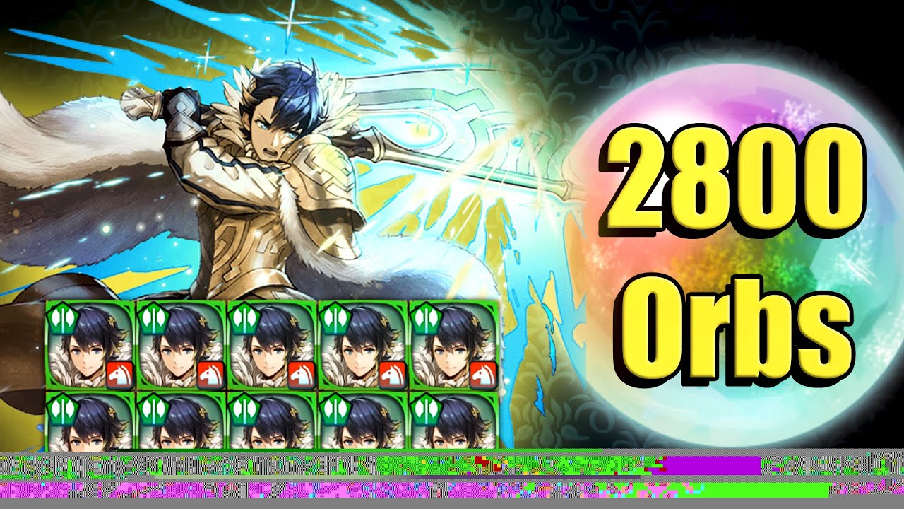 [CYL8] +10 Brave Alfonse | 2800 F2P Orbs | Fire Emblem Heroes
