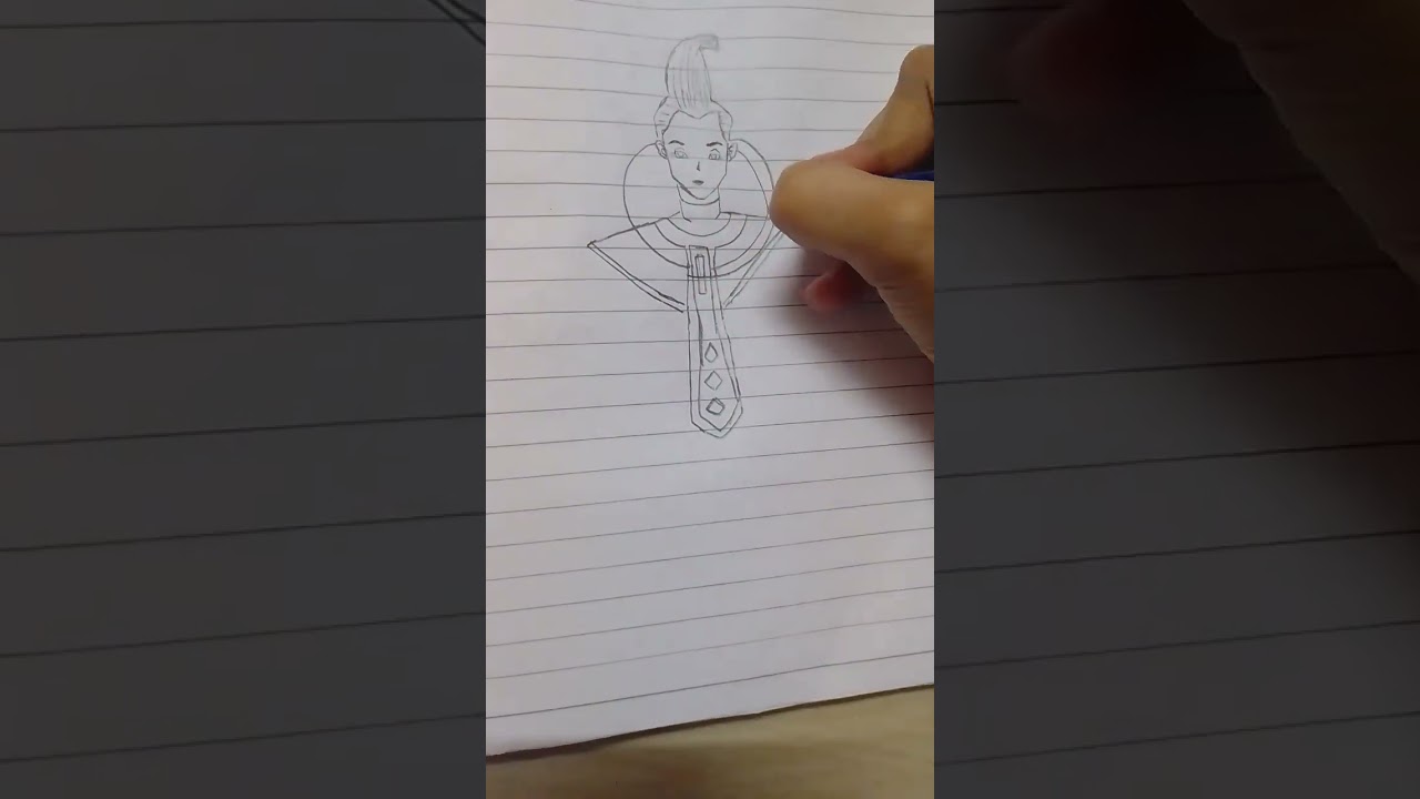 how to draw whis 😈😈