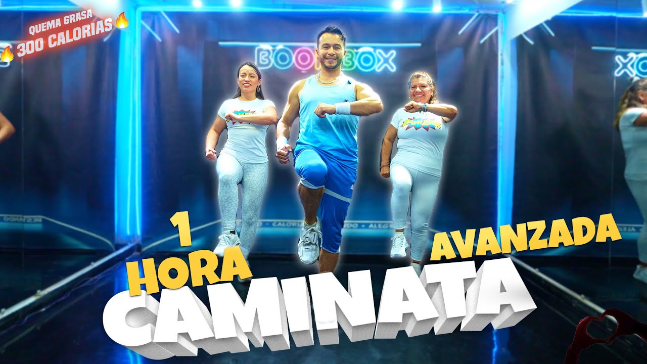 Haz esta CAMINATA Avanzada y QUEMA CALORIAS - 1 HORA