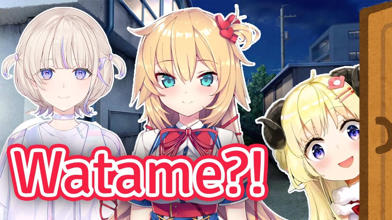 Watame Surprises Hajime and Haachama at an Off-Collab 【Hololive】【EN Sub】