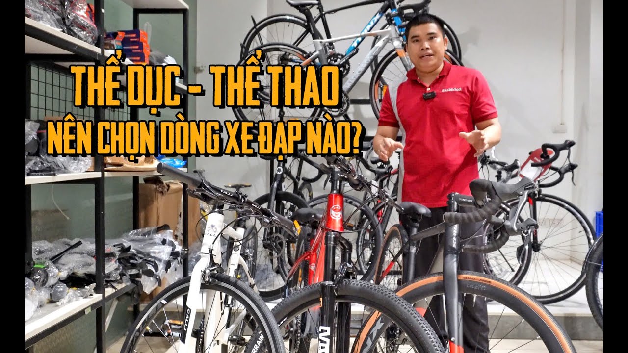 Người mới đi xe đạp nên mua xe đạp đua, xe đạp địa hình hay xe đạp touring?