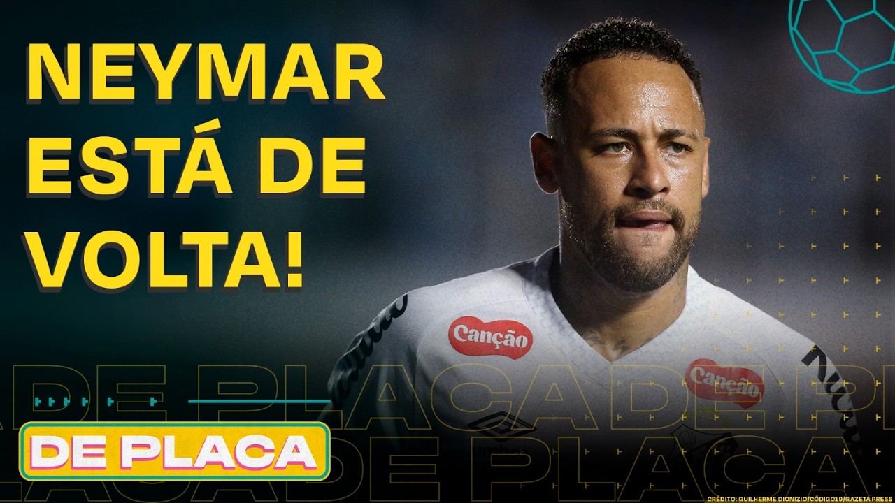 NEYMAR VOLTA E SANTOS GOLEIA; PAQUETÁ DECIDE, FLA AVANÇA; PAULISTÃO DEFINIDO | De Placa 16/02/26