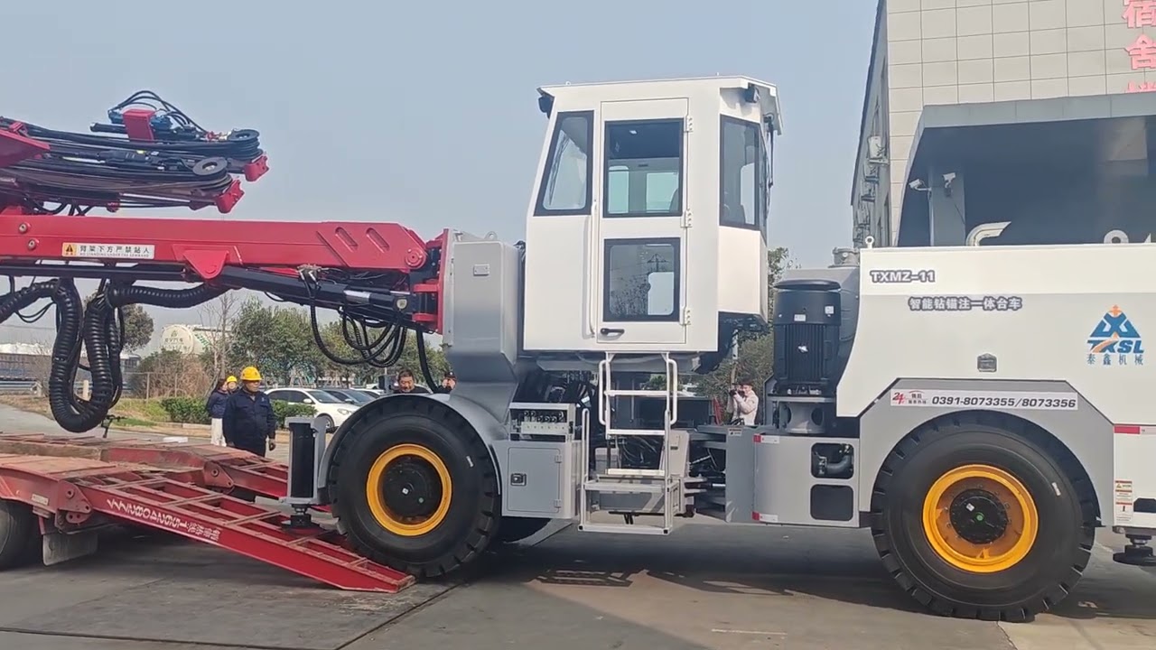 TXMZ 11 Intelligent Integrated Drilling Anchoring and Grouting Jumbo