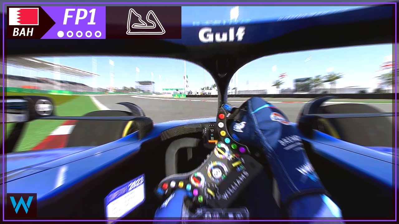 BAHRAIN GP (Practice 1) F1 2023 Career Mode | Cockpit View *no comments - Williams FW45