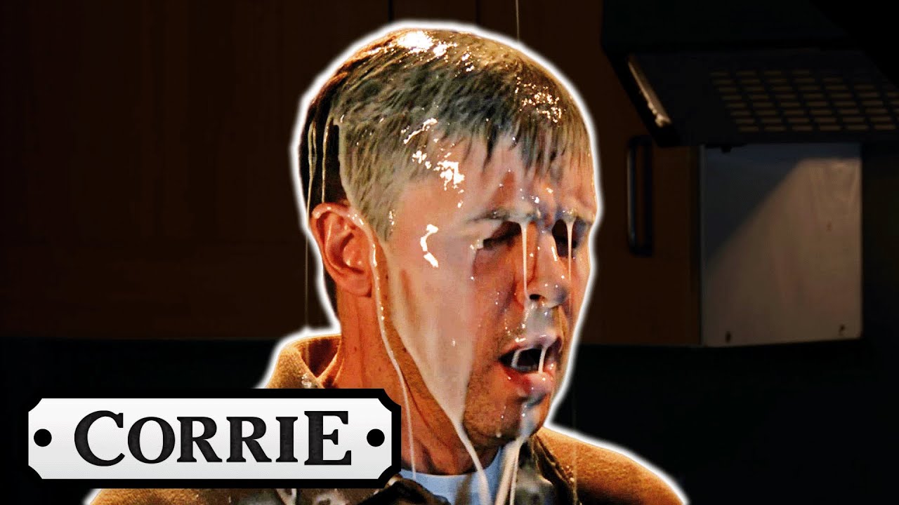 Theo DROWNS Todd In Milk | Coronation Street